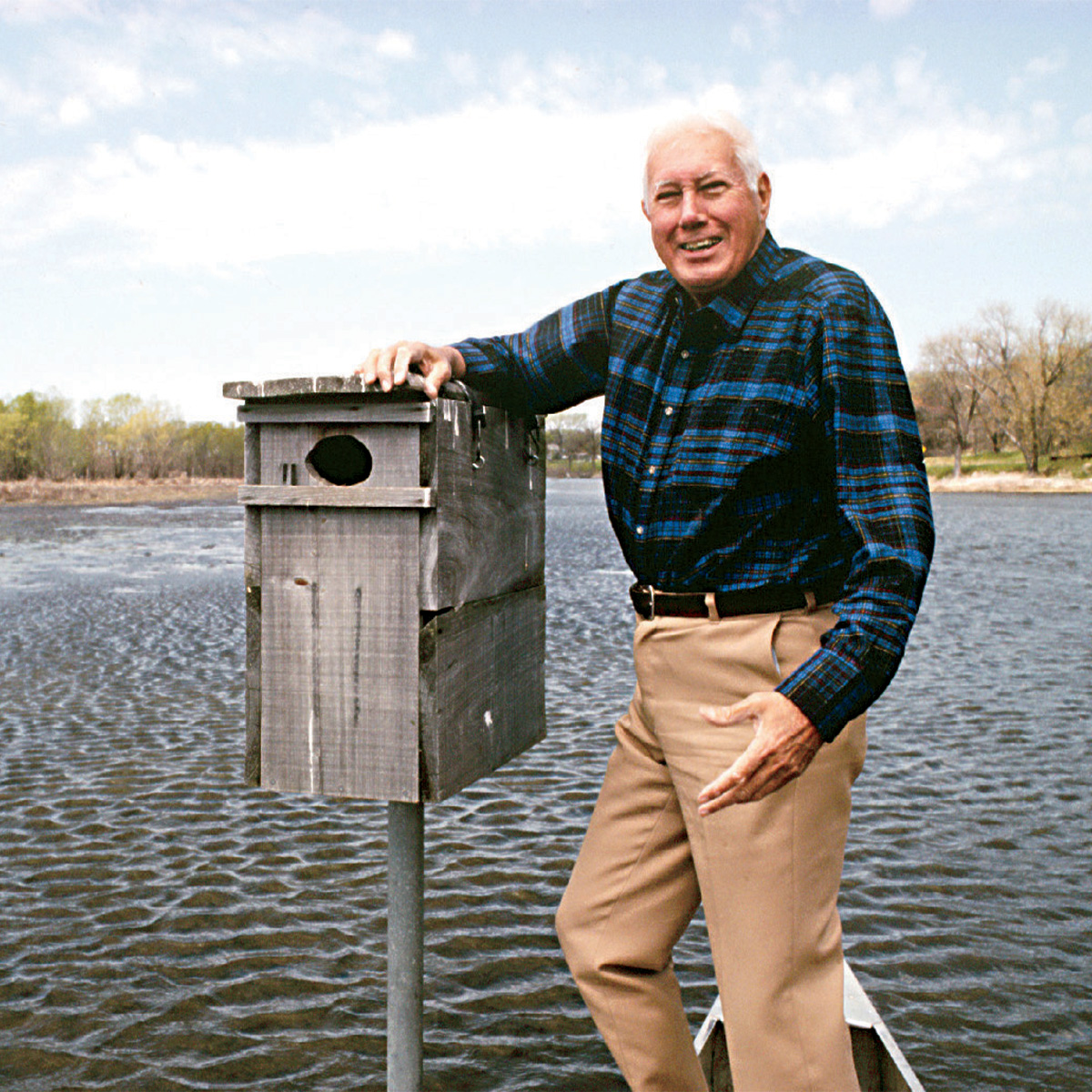 Frank Bellrose. Photo courtesy of Forbes Biological Station